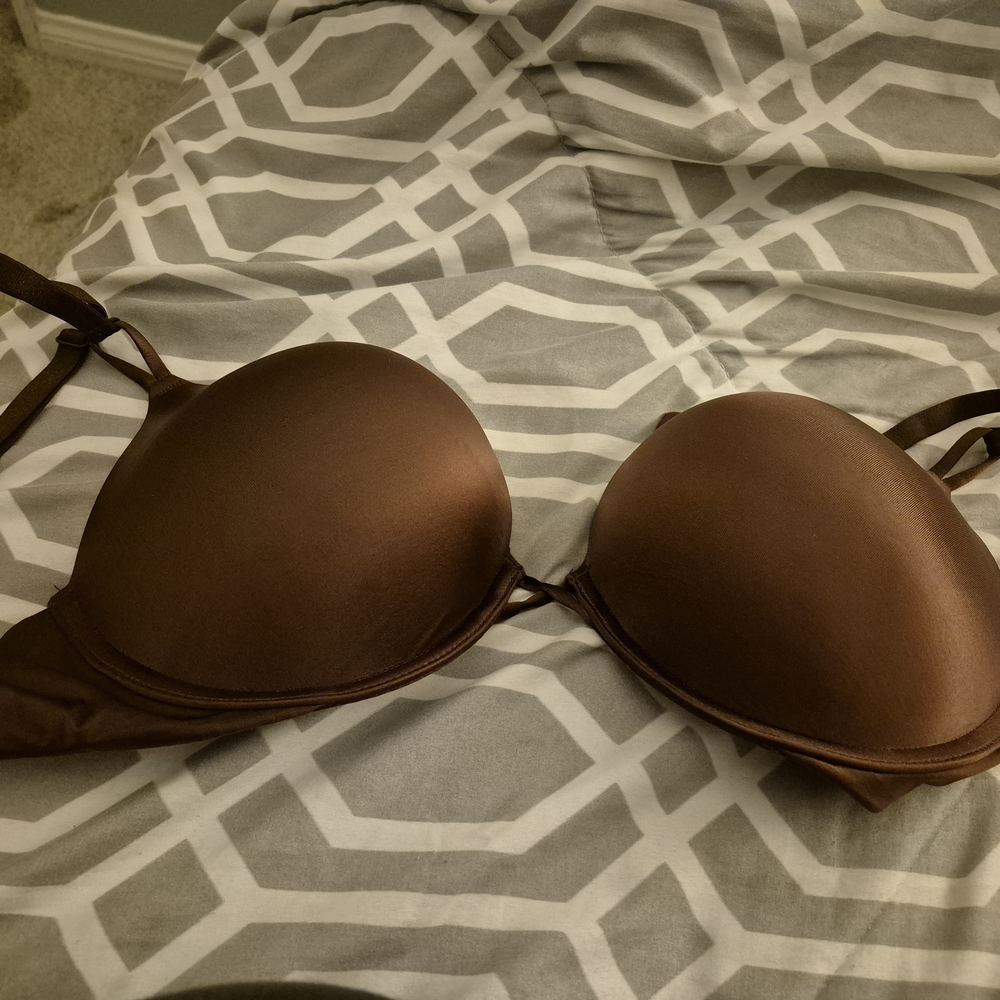 Elegant Brown Women's Bra